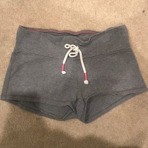 Gray Slim Gym Short